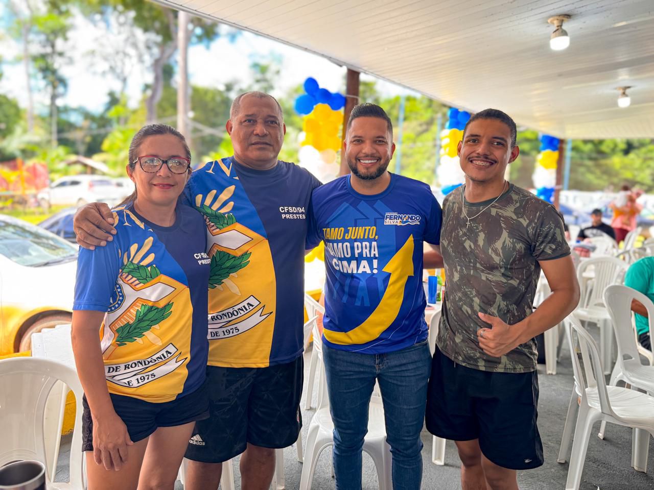 Vereador fernando silva realiza mega evento para os trabalhadores da Policia militar